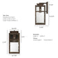 46045_4_aspenbrook_outdoor_weathermax_1_light_large_17_inch_wall_light-matte_bronze-dimensiongraphic