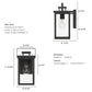 46050_4_timbergrove_outdoor_1_light_small_12_inch_wall_light-matte_black-dimensiongraphic