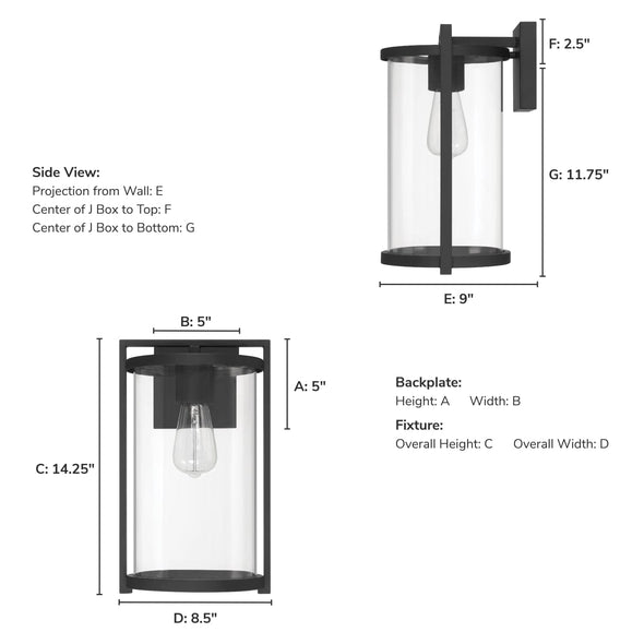 46067_4_astwood_outdoor_weathermax_1_light_medium_14_inch_wall_light-matte_black-dimensiongraphic