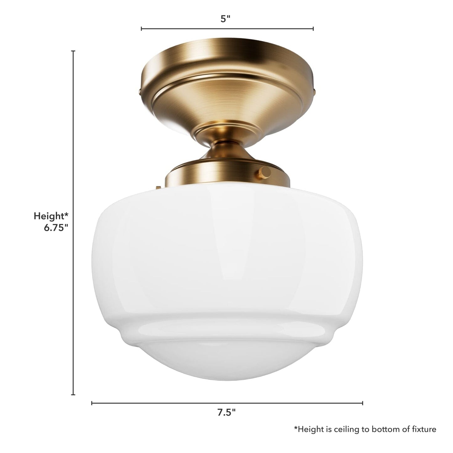 48065_4_saddle_creek_shiny_cased_white_glass_1_light_mini_semi_flush-alturas_gold-dimensiongraphic