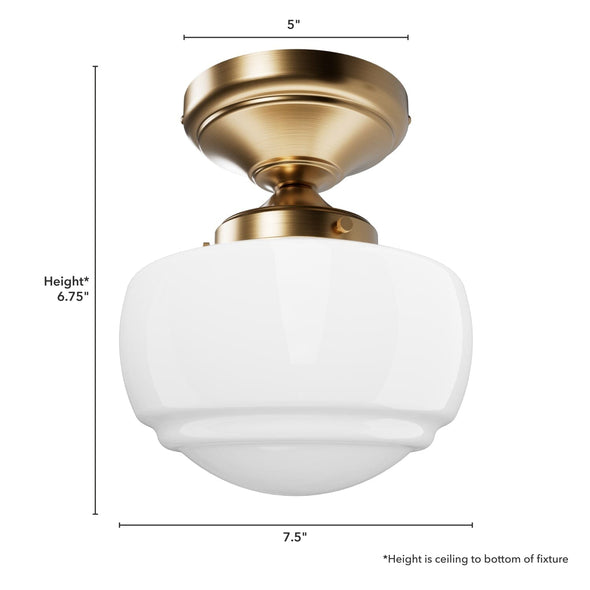 48065_4_saddle_creek_shiny_cased_white_glass_1_light_mini_semi_flush-alturas_gold-dimensiongraphic