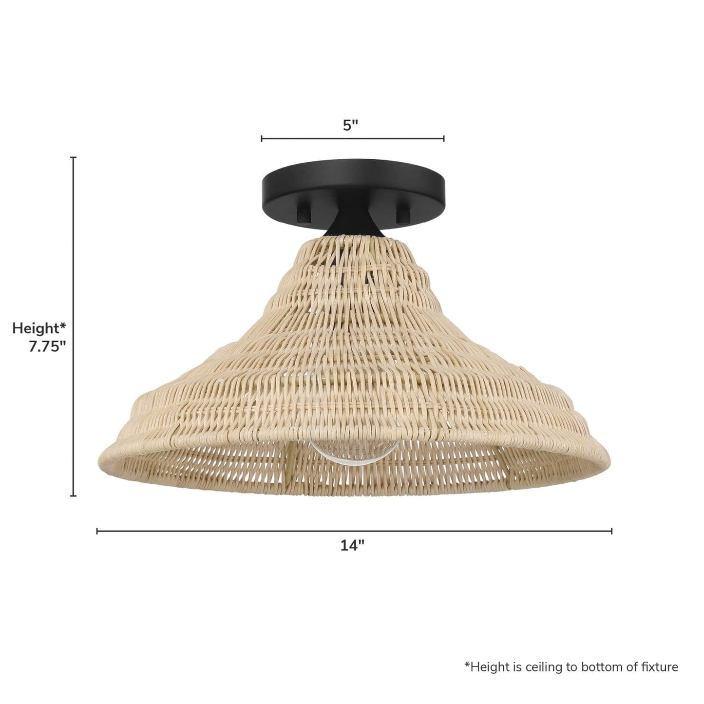 48082_4_agoura_1_light_medium_14_inch_flush_mount-matte_black-dimensiongraphic