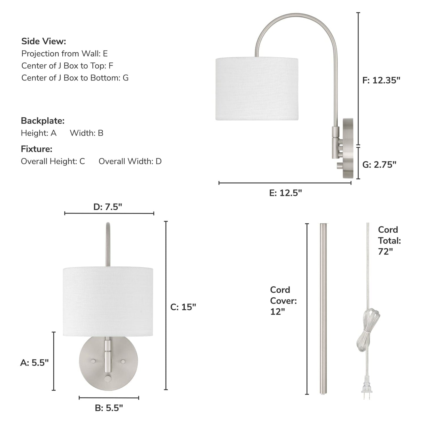 48178_4_horizon_1_light_large_8_inch_pin_up_sconce-brushed_nickel-dimensiongraphic