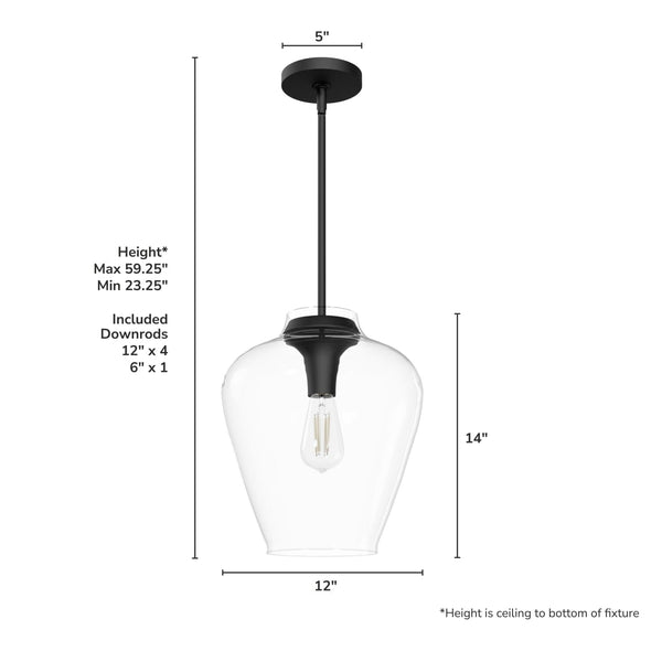 49011_4_1_light_medium_12_inch_pendant-matte_black-dimensiongraphic