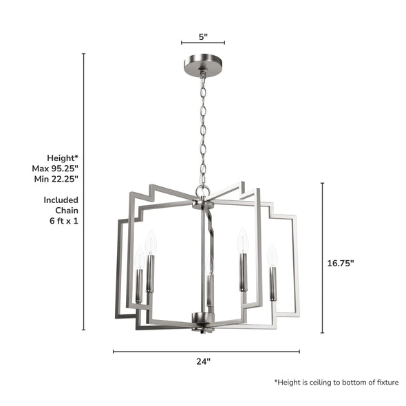49070_4_5_light_medium_24_inch_chandelier-brushed_nickel-dimensiongraphic
