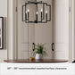 49071_6_5_light_medium_24_inch_chandelier-matte_black-surfaceclearancegraphic