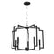 49071_8 5 light medium 24 inch chandelier matte black main 
