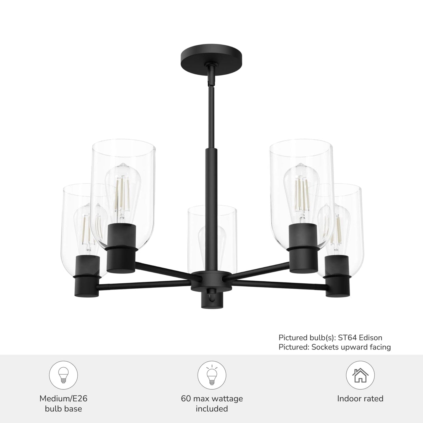 49081_3_5_light_medium_26_inch_chandelier-matte_black-featuresgraphic