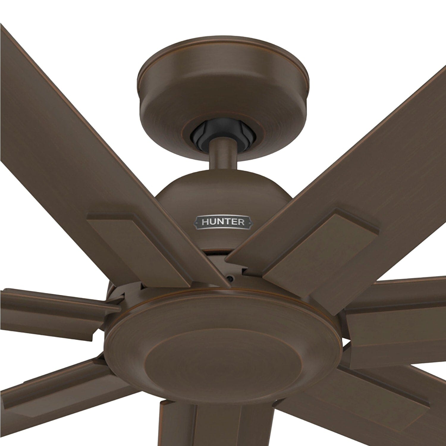 Hunter Downtown Outdoor ENERGY STAR 60 inch and Wall Control