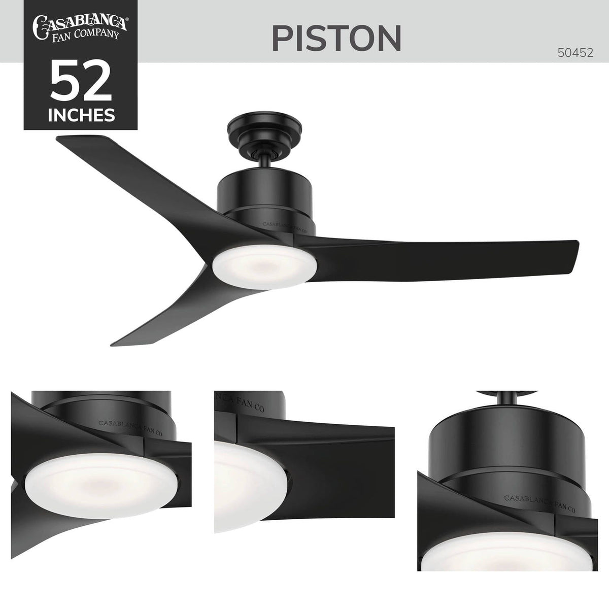 50452_4 piston outdoor with led light 52 inch matte black detailboard