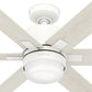 50955_17 44 inch radeon smart fan with led light matte white fanbody