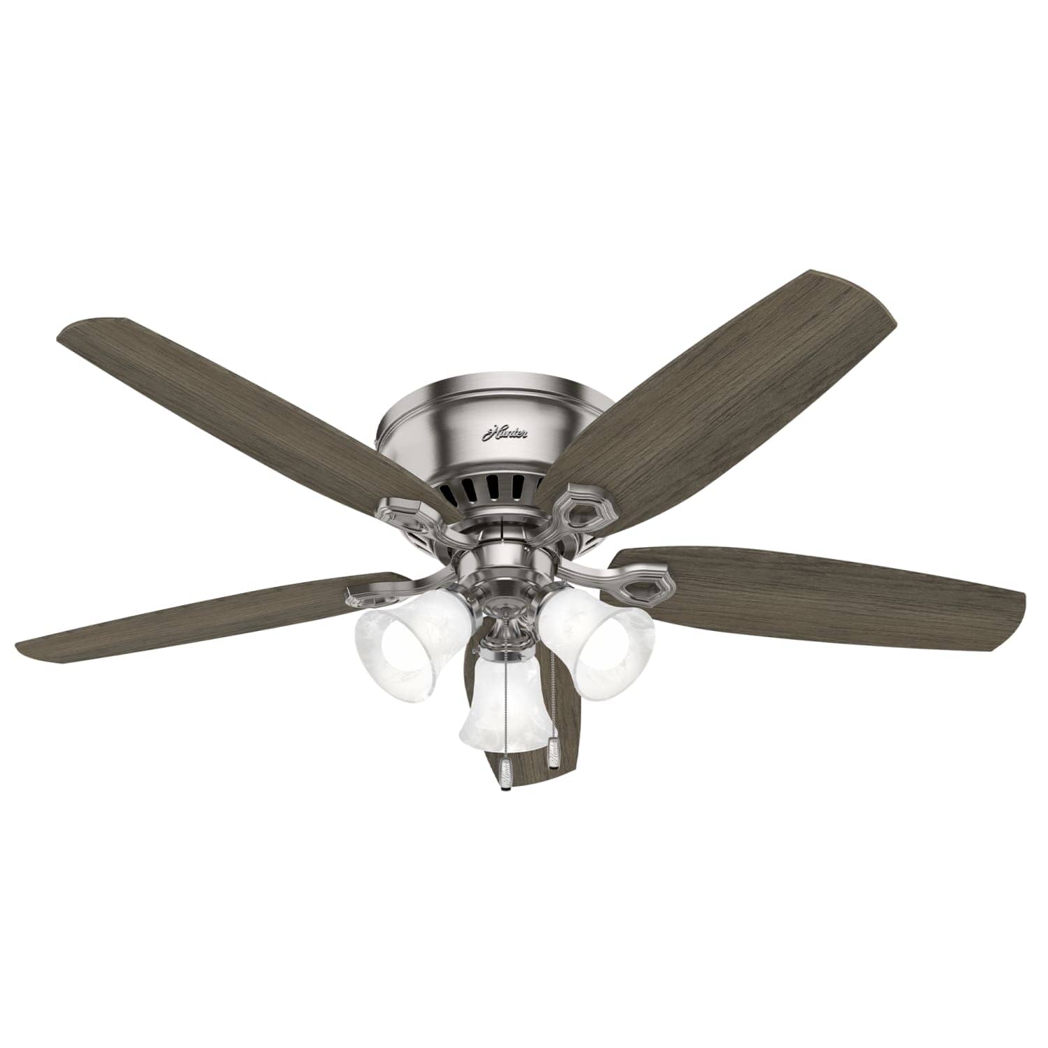 Hunter Builder Low Profile with 3 Lights 52 inch – Hunter Fan