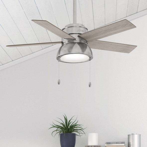 51137_6 44 inch lilliput with led light brushed nickel lifestyleimages1c