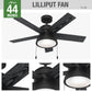 51139_4 44 inch lilliput with led light matte black detailboard