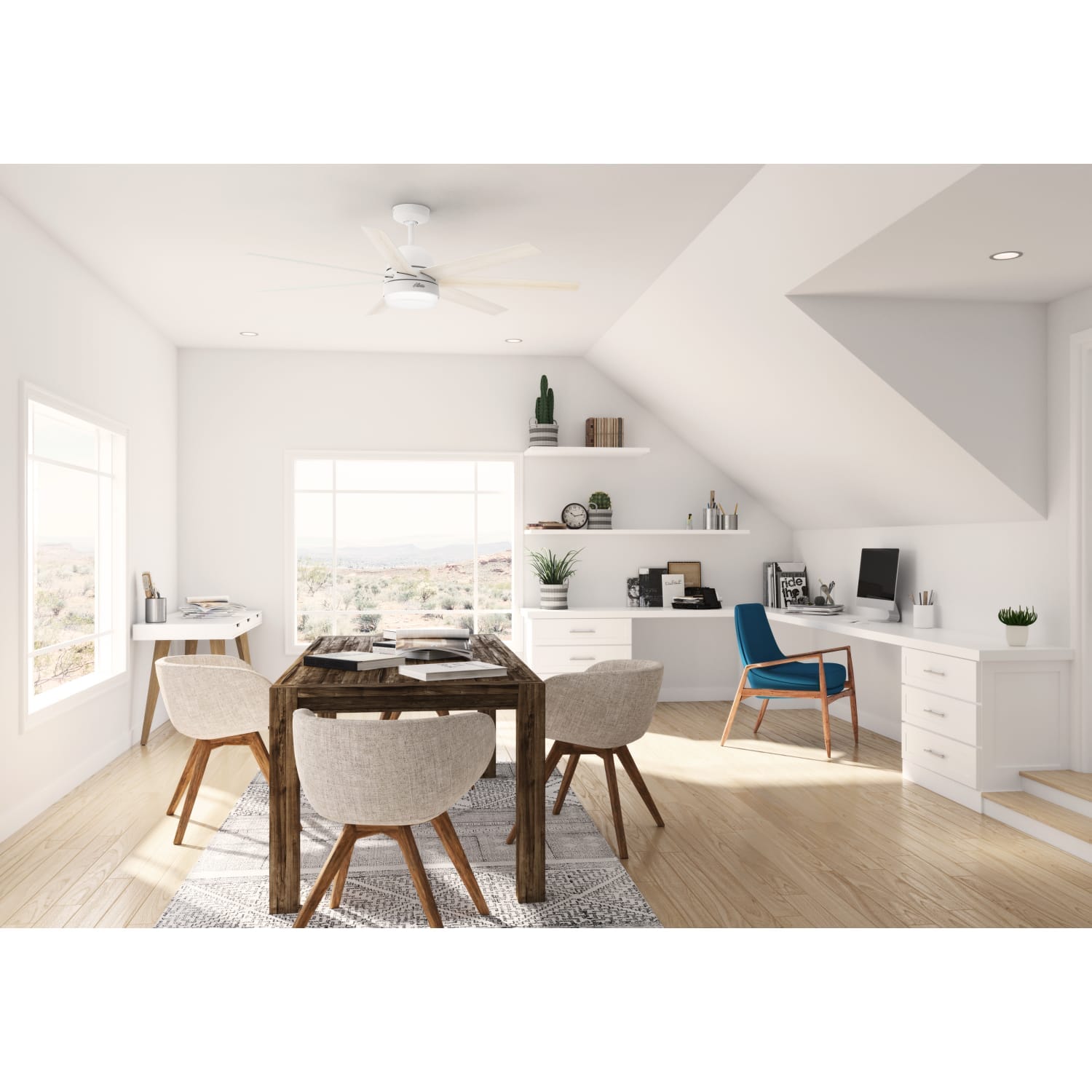 Hunter Phenomenon Indoor Smart Fan ENERGY STAR with LED Light 60