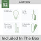 51383_13 antero with led light 54 inch matte black whatsincludedgraphic