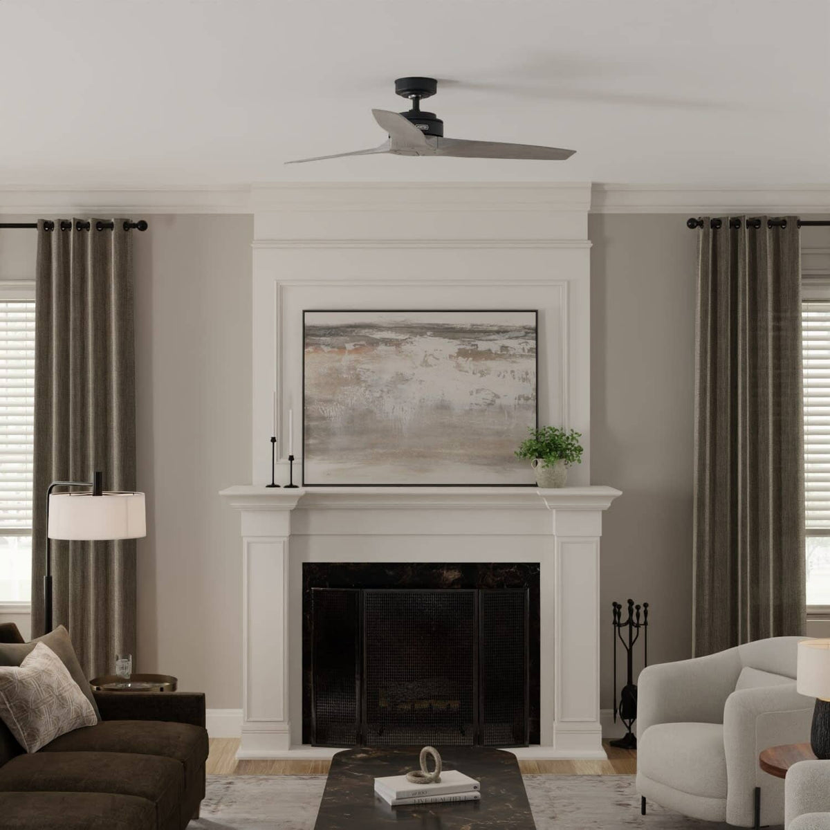 51415_5 woodfield outdoor with wall control 52 inch matte black lifestyleimages1