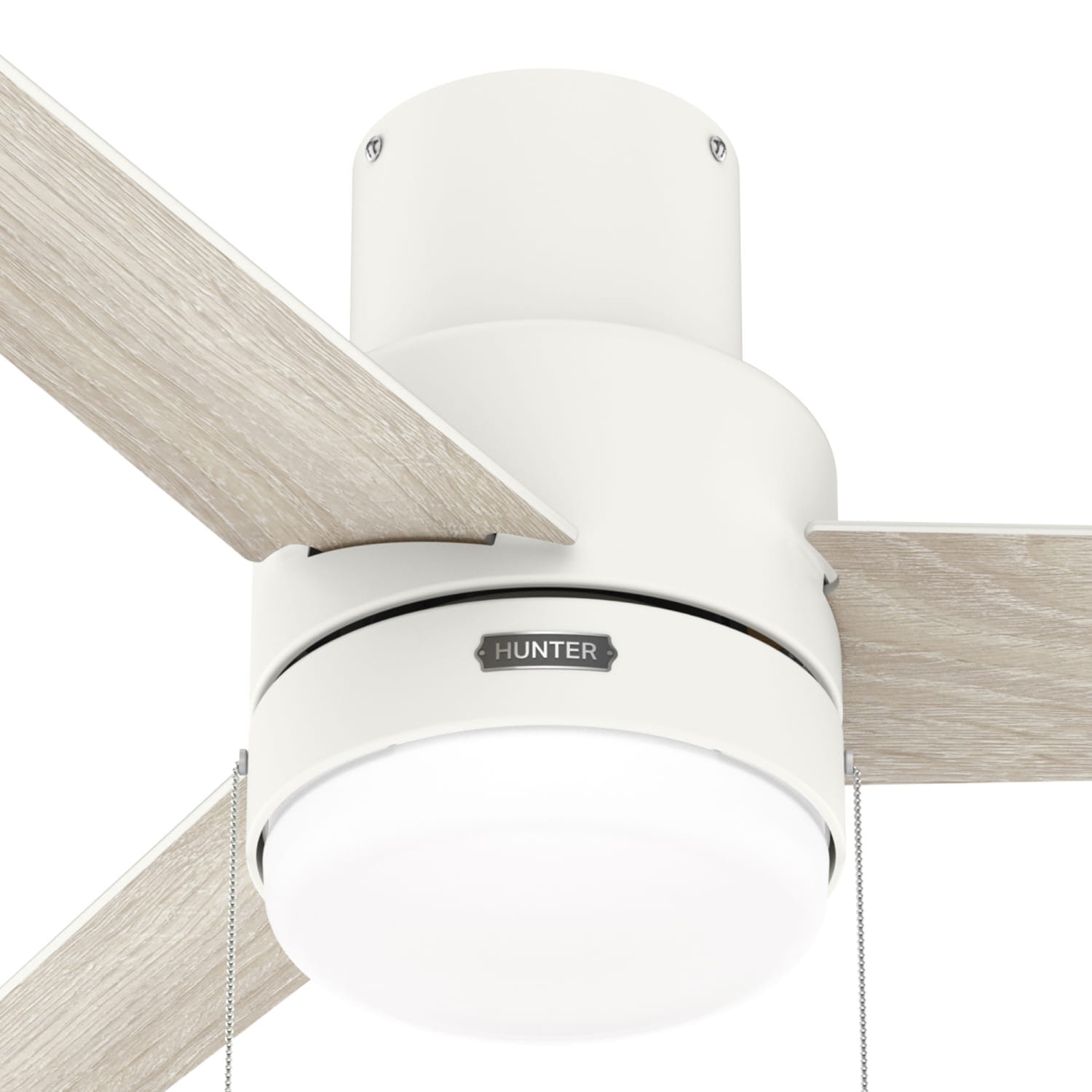 Hunter Brunner Low Profile with LED Light 52 inch – Hunter Fan