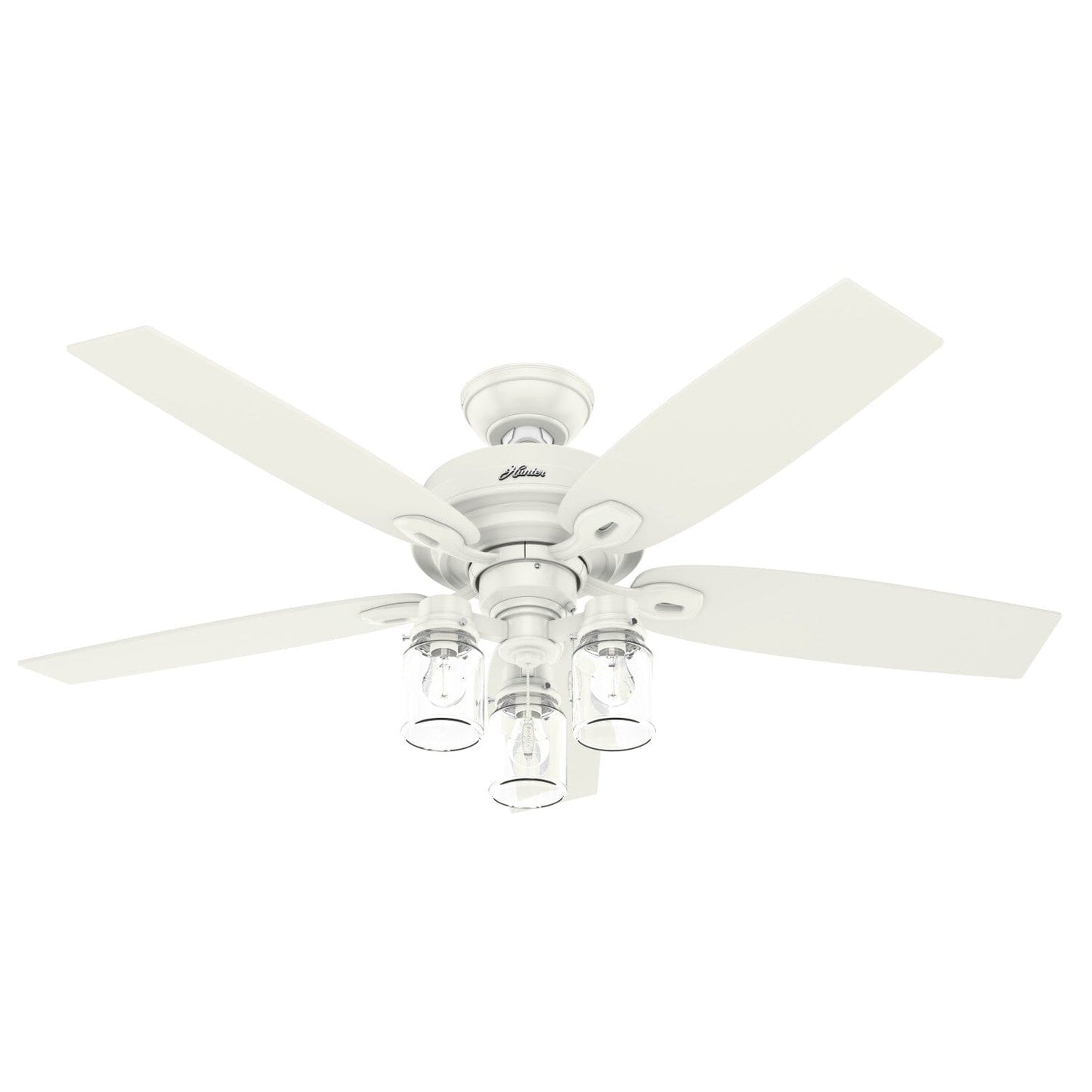 52 Inch Crown Canyon II w LED 3 lights Ceiling Fan Hunter Fan