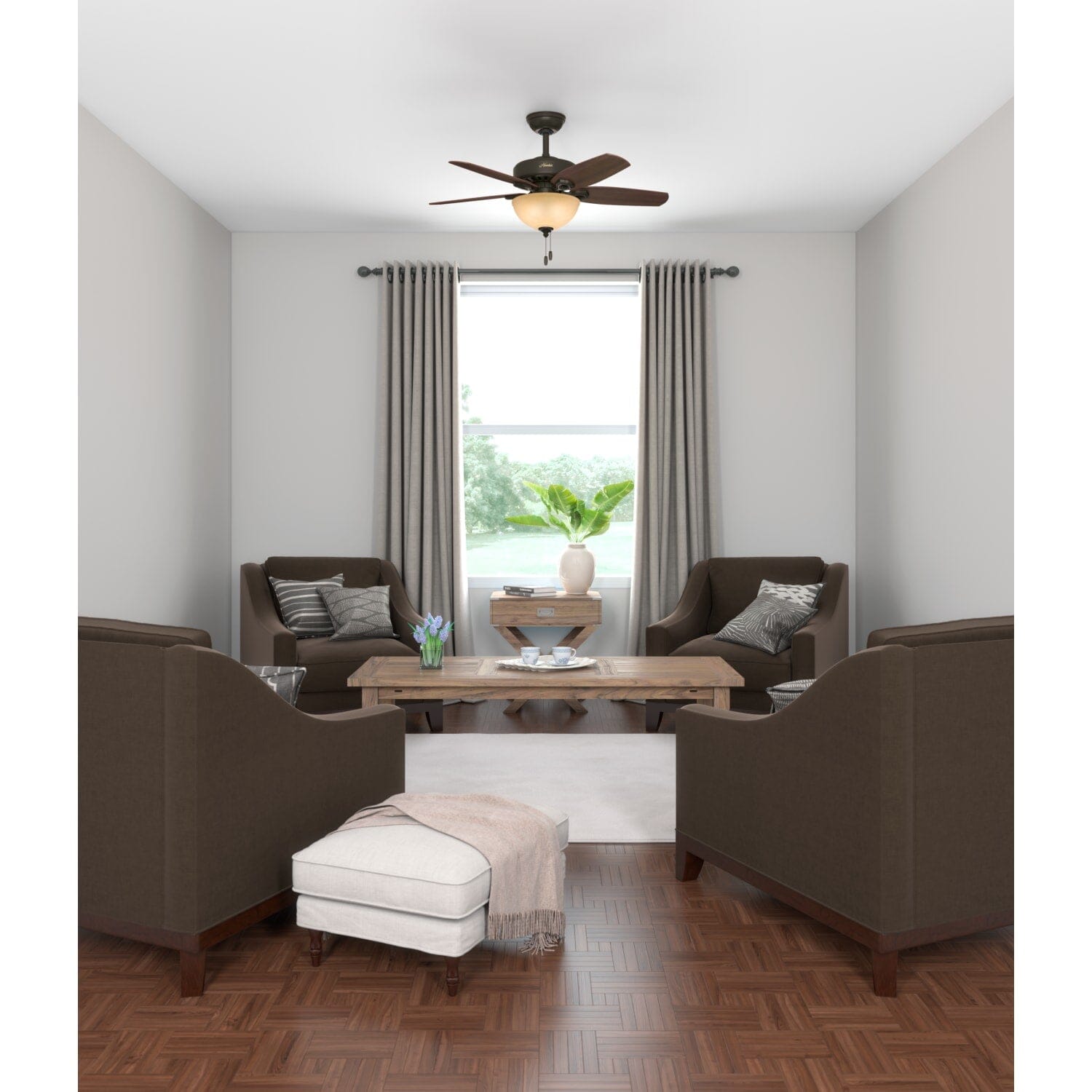 Hunter Builder with Light 42 inch – Hunter Fan