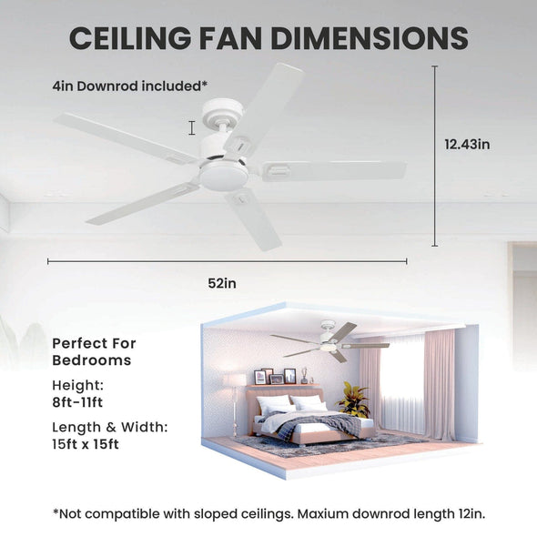 52333_12_eleve_comfort_5_blade_indoor_52_inch_m5-fresh_white-dimensiongraphic