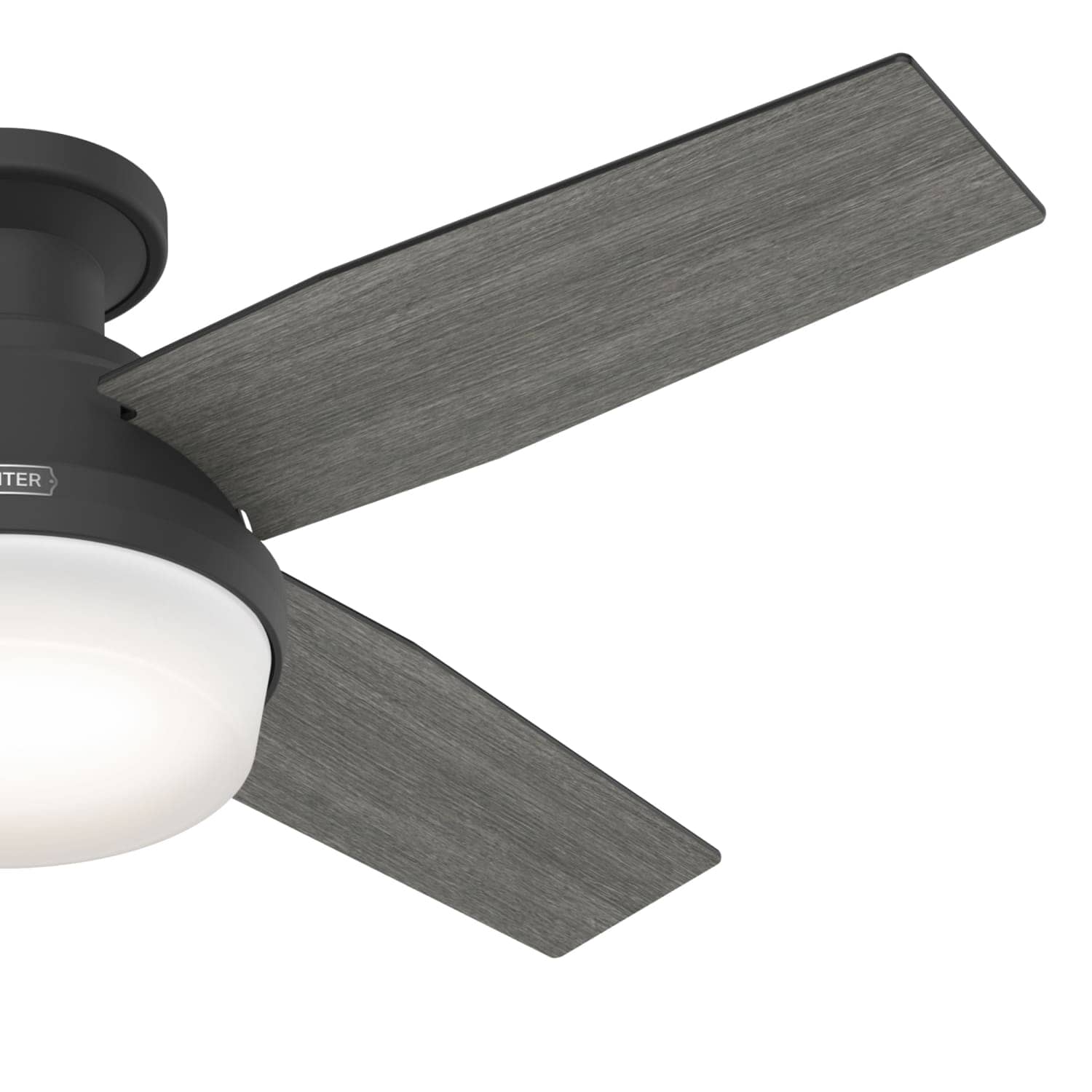 Hunter Dempsey Low Profile with Light 44 inch and Remote – Hunter Fan