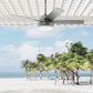 52416_6 seawall outdoor weathermax with led light 52 inch with wall control matte silver lifestyleimages1c