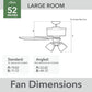 52430_12 gatlinburg with 4 lights 52inch matte white dimensiongraphic