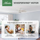 52430_31 gatlinburg with 4 lights 52inch matte white whisperwindmotorgraphic