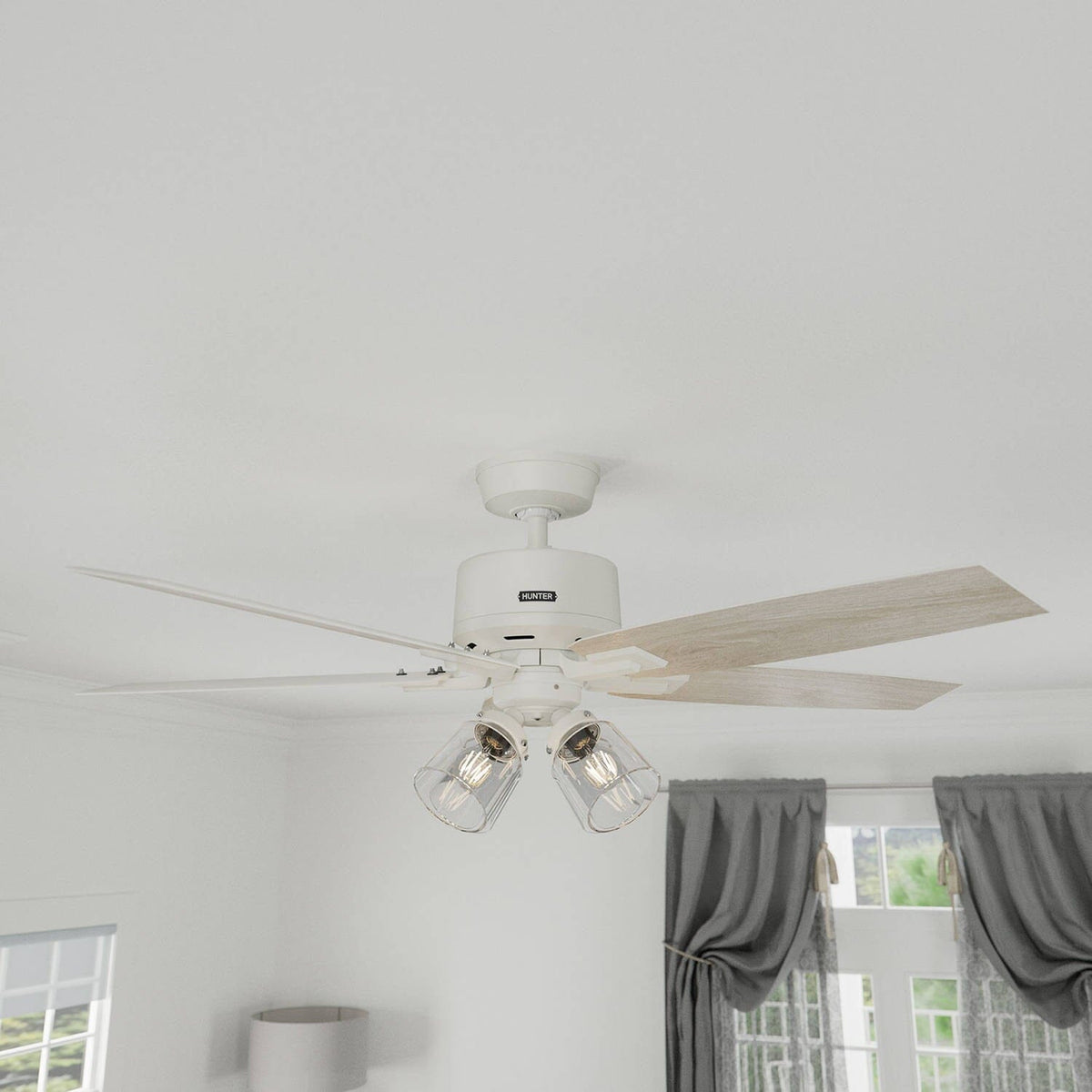 52430_6 gatlinburg with 4 lights 52inch matte white lifestyleimages1c