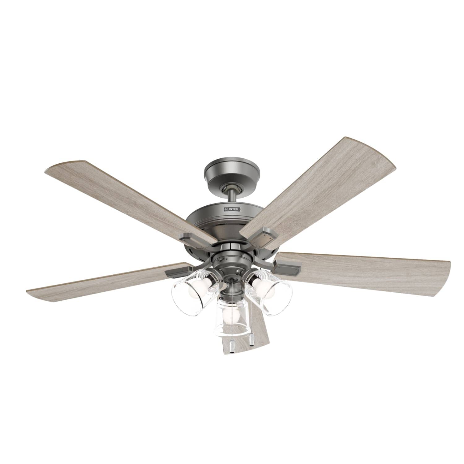 Hunter Crestfield HunterExpress with 3 LED Lights 52 inch – Hunter Fan