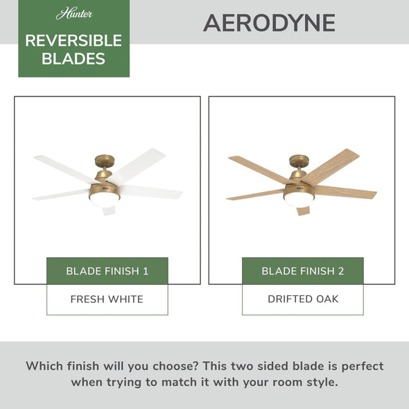 52574_28 aerodyne indoor smart fan with led light 52 inch with remote luxe gold reversiblebladegraphic