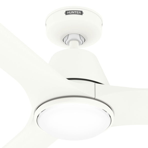 52882_17 aeronaut outdoor smart fan with led light 44 inch with remote matte white fanbody