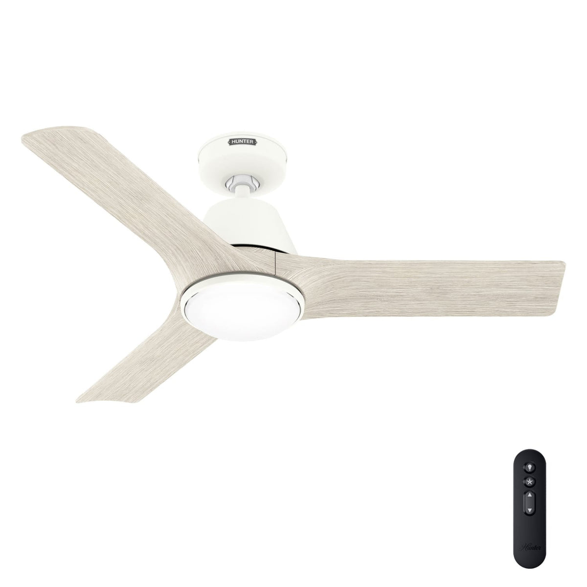 52883_1 aeronaut outdoor smart fan with led light 44 inch with remote matte white main