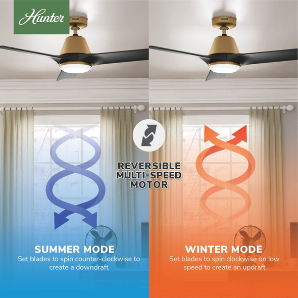52885_10 aeronaut outdoor smart fan with led light 44 inch with remote luxe gold reversible motor graphic english