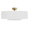 Hunter Brookside Jasmine Roth Indoor Fandelier with LED Light 30 inch ...