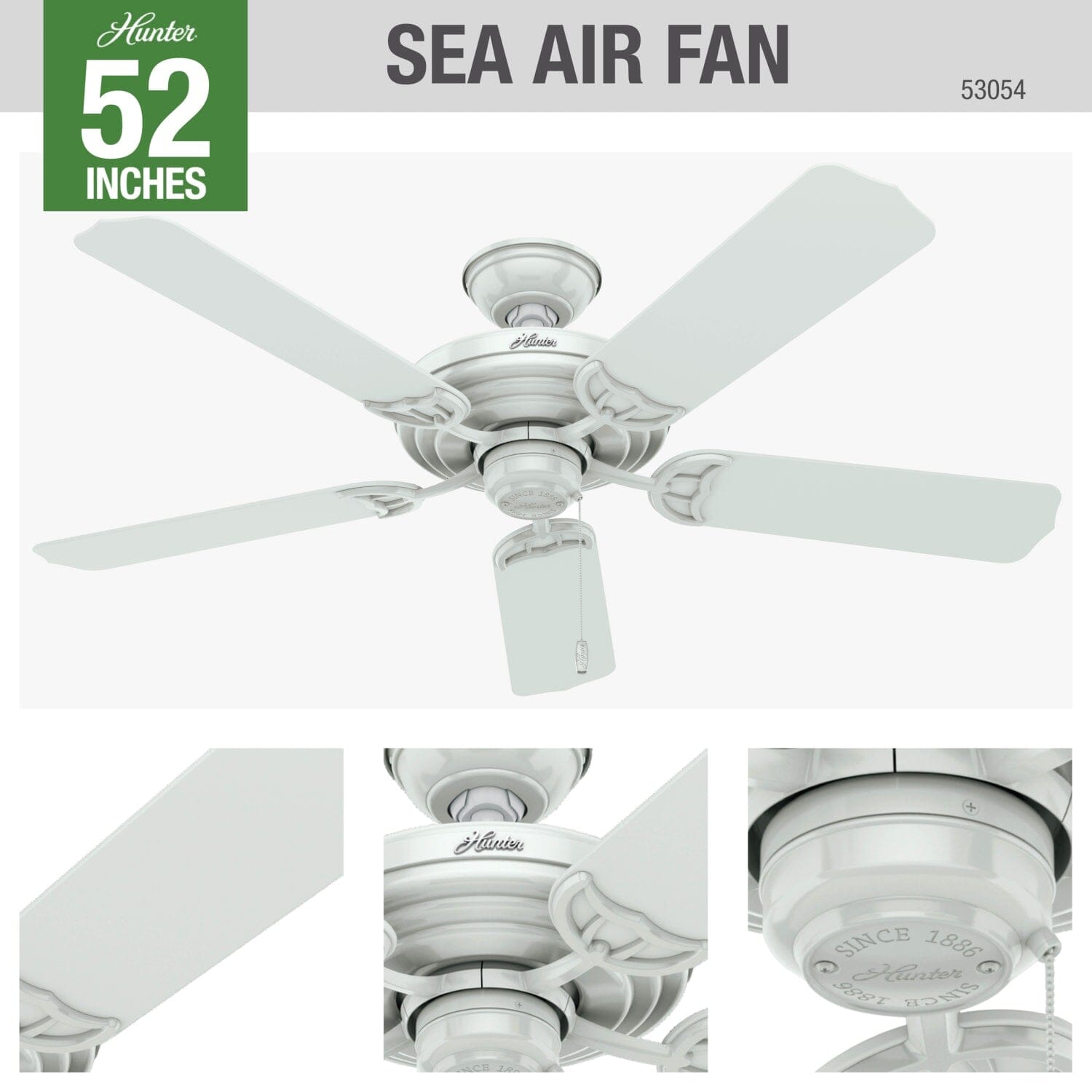 Hunter Sea Air Outdoor 52 inch – Hunter Fan