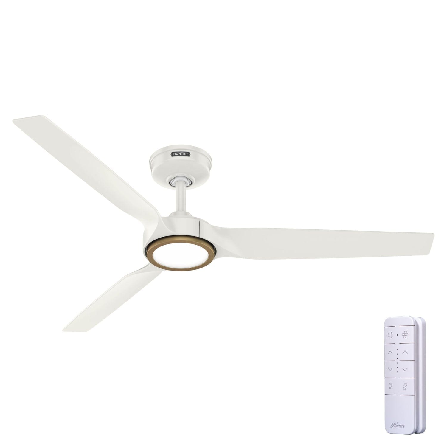 Hunter ZenTech 3 Blade Outdoor Smart Fan 52 inch and Remote