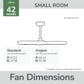 53520_12 zentech bladeless indoor outdoor with led light matte black dimensiongraphic