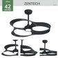 53520_4 zentech bladeless indoor outdoor with led light matte black detailboard