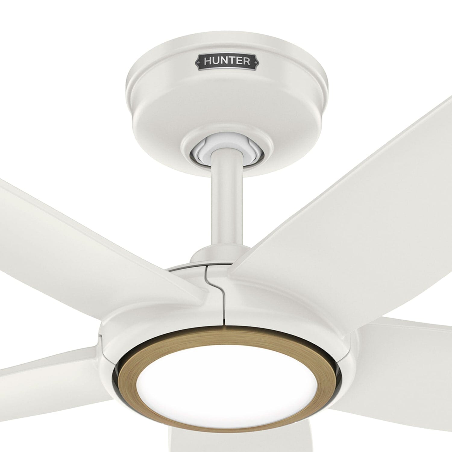 Hunter ZenTech 5 Blade Indoor/Outdoor Smart Fan 44in and Remote