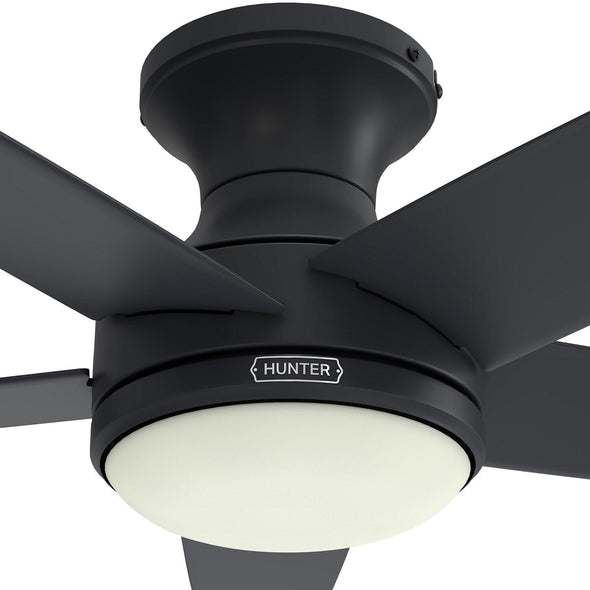 55100_14 dreska indoor low profile 44 inch with led light and remote matte black productdetail1