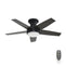55100_1 dreska indoor low profile 44 inch with led light and remote matte black main
