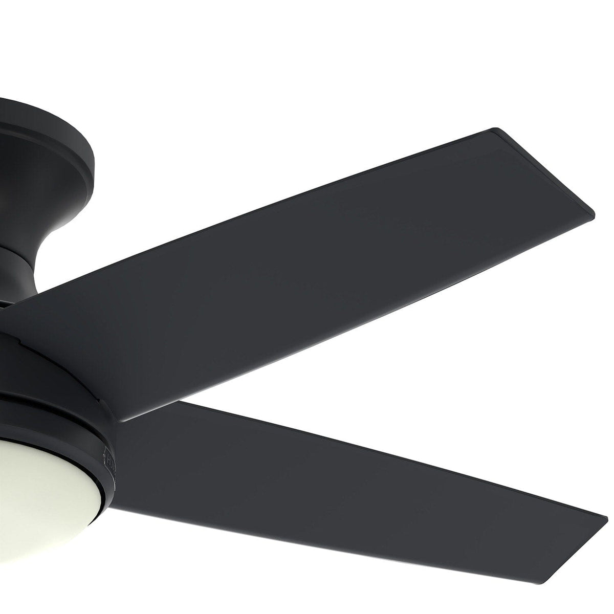 55100_20 dreska indoor low profile 44 inch with led light and remote matte black bladeside1image