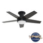 55100_22 dreska indoor low profile 44 inch with led light and remote matte black badgedmainimage