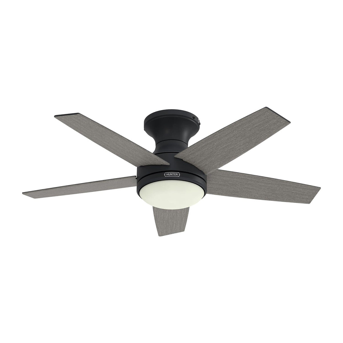 55100_2 dreska indoor low profile 44 inch with led light and remote matte black alternateangle1