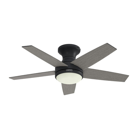 55100_2 dreska indoor low profile 44 inch with led light and remote matte black alternateangle1