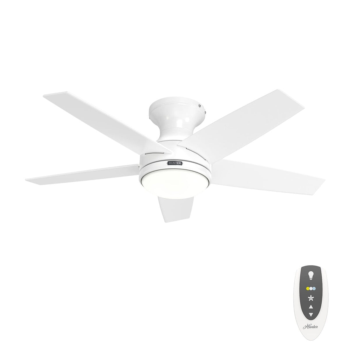 55101_1 dreska indoor low profile 44 inch with led light and remote fresh white main
