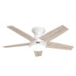 55101_2 dreska indoor low profile 44 inch with led light and remote fresh white alternateangle1