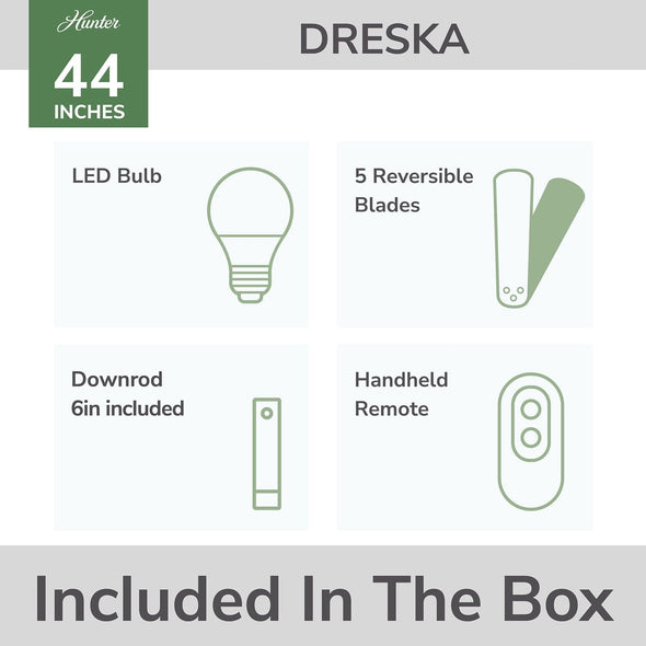 55102_13 dreska indoor low profile 44 inch with led light and remote brushed nickel whatsincludedgraphic